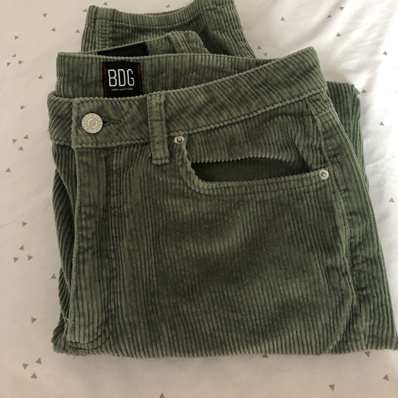 Urban Outfitters Pants & Jumpsuits | Green Bdg Corduroy Pants | Poshmark